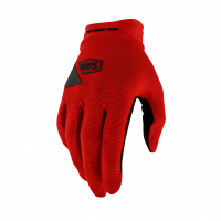 GUANTES 100% RIDECAMP GEL GLOVES RED