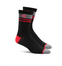 CALCETINES CRANKBROTHERS ICON MTB BLACK / RED / GREY 