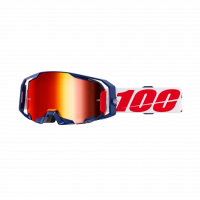 ANTIPARRA 100% ARMATIC GOGGLE MACH Z - MIRROR RED LENS