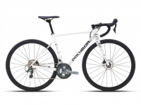 BICICLETA RUTA POLYGON STRATTOS S4D WHITE/BLK