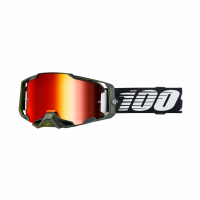 ANTIPARRA 100% ARMEGA GOGGLE SOLEDAD - MIRROR RED LENS