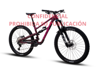 BICICLETA POLYGON COLLOSUS N9 BURGUNDY