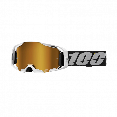 ANTIPARRA 100% ARMATIC GOGGLE RAPIDRACER - MIRROR TRUE GOLD LENS