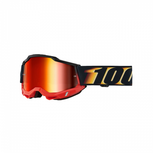 ANTIPARRA 100% ACCURI 2 GOGGLE STAMINO2 - MIRROR RED LENS