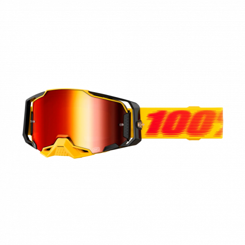 ANTIPARRA 100% ARMEGA GOGGLE TETSU - MIRROR RED LENS