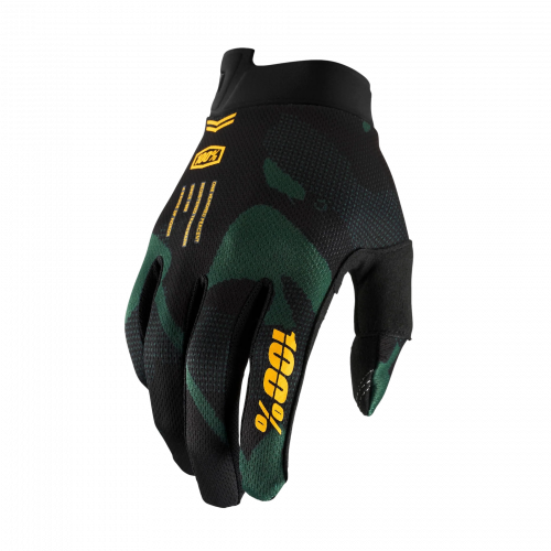 GUANTES 100% ITRACK YOUTH GLOVES SENTINEL BLACK