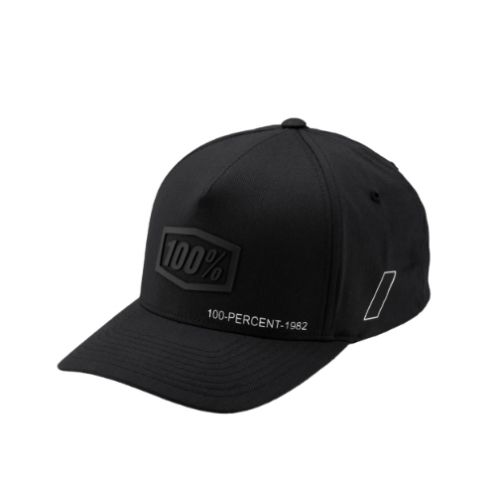 GORRO JOCKEY 100% SHADOW FLEXFIT BLACK