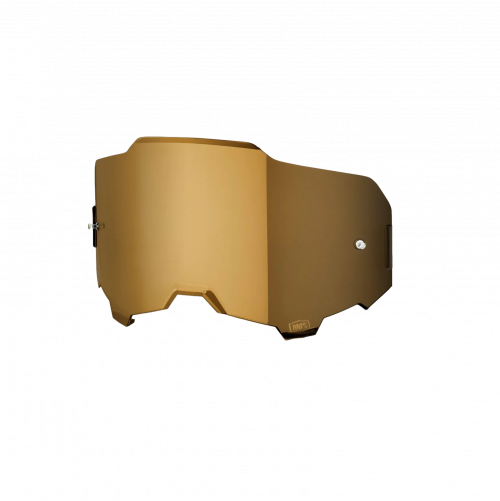 MICA ANTIPARRA 100% ARMEGA REPLACEMENT - INJECTED MIRROR TRUE GOLD LENS